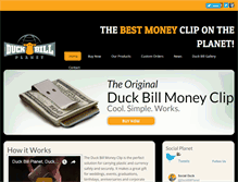 Tablet Screenshot of duckbillplanet.com